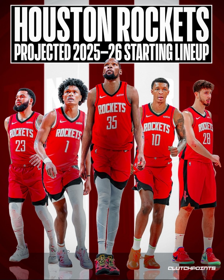 世俱杯投注-火媒预测新赛季首发阵容：杜兰特领衔申京阿门范乔丹小贾，实力跻身联盟前列？