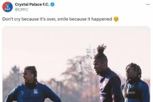 时代终结！水晶宫官方晒昔日奥利塞-扎哈-埃泽三人组，如今全离队